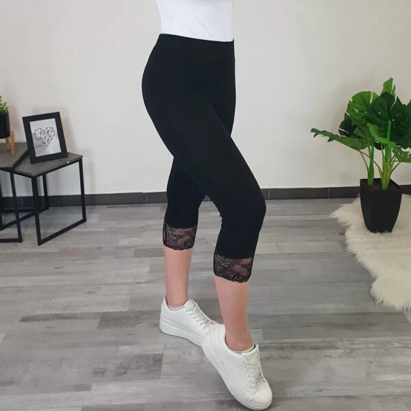 Tajice STELA 3/4 crne