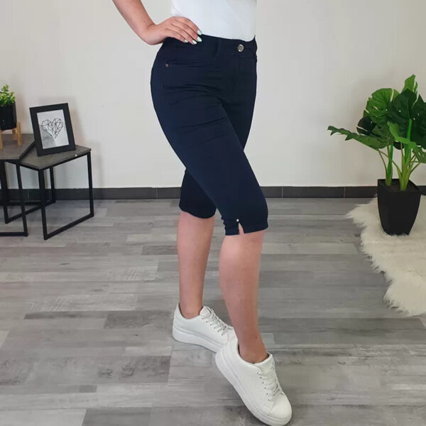 Hlače 3A562 3/4 dužine tamnoplave