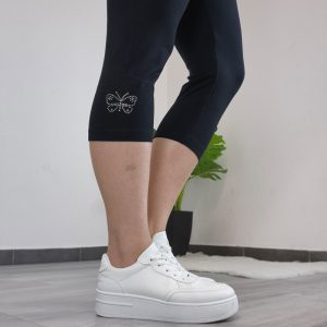 Tajice 78503 3/4 crne