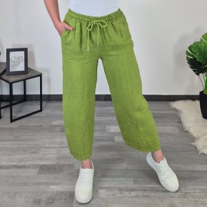 7/8 hlače 64016 zelene