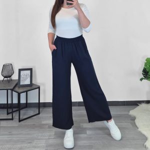 Hlače 78910 tamnoplave