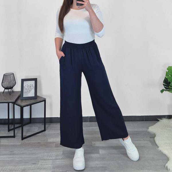 Hlače 78910 tamnoplave