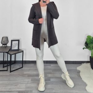 Jakna 8018 smeđa