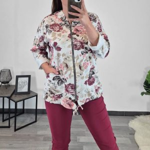Jakna 8039 bordo